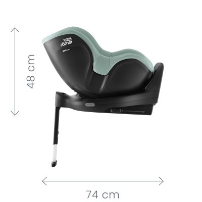 Britax Römer Dualfix 5Z Vario Base 5Z Bundle - Midnight Grey - obrázek