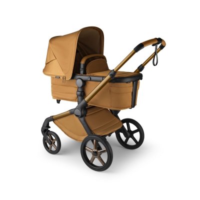 Bugaboo Fox5 Kompletní kočárek Noir Limited Edition - Amber Glow - obrázek