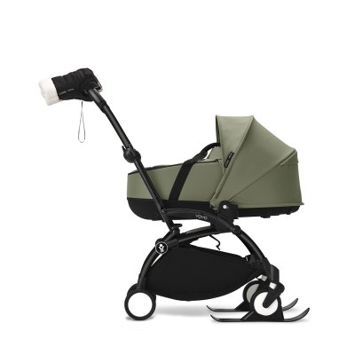 Stokke Yoyo Rukavice na kočárek - Black - obrázek