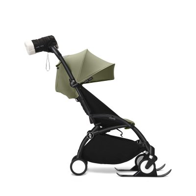 Stokke Yoyo Rukavice na kočárek - Black - obrázek