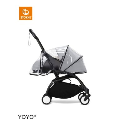 Stokke Yoyo Pláštěnka na novorozenecký set - Black