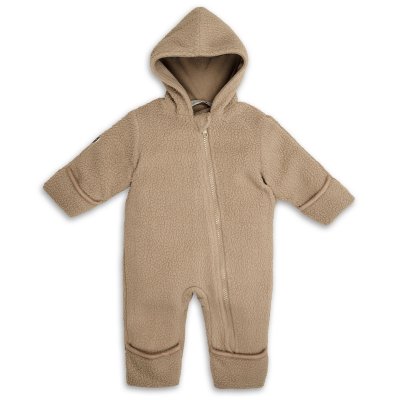 Lodger Zimní kombinéza Teddy - Beige, vel. 0 - 3 měsíce - obrázek