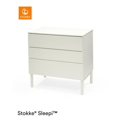 Stokke Sleepi Dresser Komoda + ZDARMA Přebalovací podložka - White - obrázek