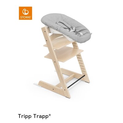 Stokke Set Tripp Trapp Židlička + Baby set + Newborn set Natural + deka Golden Sand - obrázek