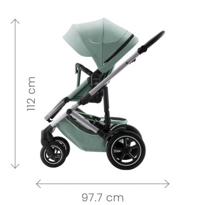 Britax Römer Smile 5Z Kočárek Lux - Linen Grey - obrázek