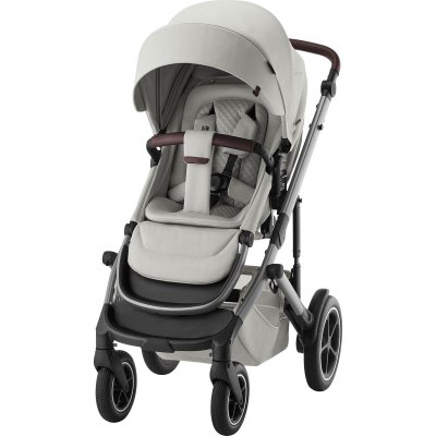 Britax Römer Smile 5Z Set kočárek + hluboká korba Lux - Linen Grey - obrázek