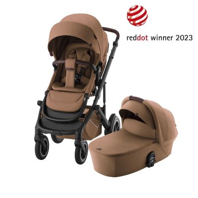 Britax Römer Smile 5Z Set kočárek + hluboká korba Lux - Warm Caramel