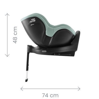 Britax Römer Dualfix 5Z Classic - Deep Black - obrázek