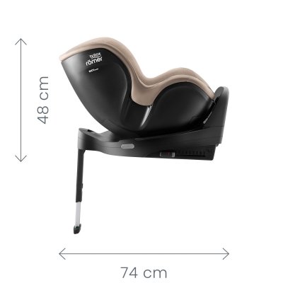 Britax Römer Dualfix Pro M Classic - Deep Black - obrázek