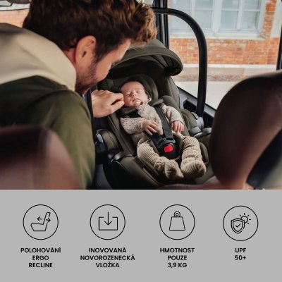 Britax Römer Baby-Safe Pro Lux - Linen Grey - obrázek