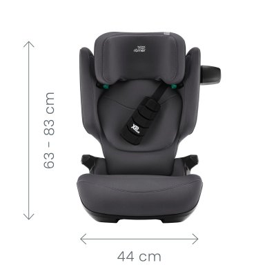 Britax Römer Kidfix Pro Classic - Space Black - obrázek