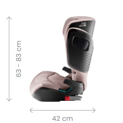 Britax Römer Kidfix Pro M Style - Dusty Rose - obrázek