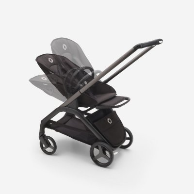 Bugaboo Dragonfly - Black/Dark Cherry/Dark Cherry - obrázek