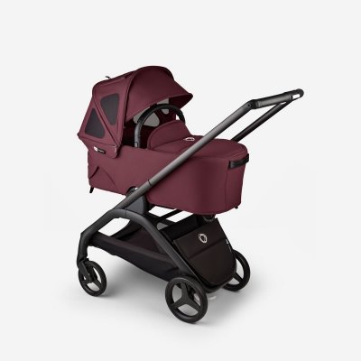 Bugaboo Dragonfly Prodyšná sluneční stříška - Dark Cherry - obrázek