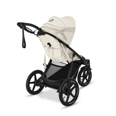 Cybex Gold Avi Spin Sportovní kočárek Seashell Beige + ZDARMA Fusak Moon Black - obrázek