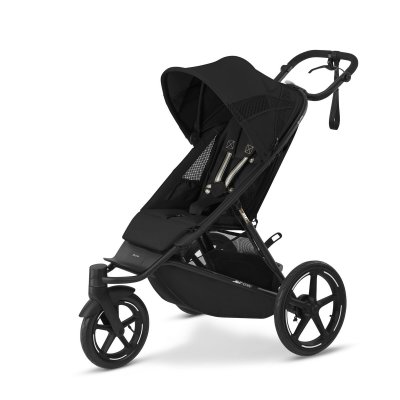 Cybex Gold Avi Spin Sportovní kočárek Moon Black + ZDARMA Fusak Moon Black - obrázek