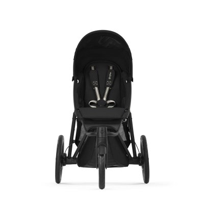 Cybex Gold Avi Spin Sportovní kočárek Moon Black + ZDARMA Fusak Moon Black - obrázek