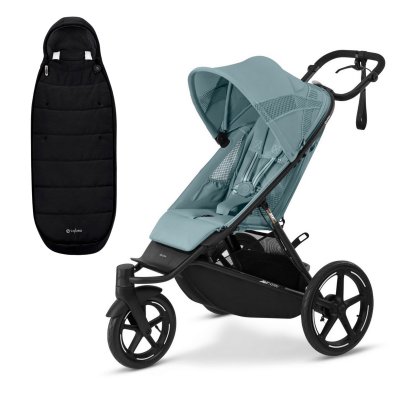 Cybex Gold Avi Spin Sportovní kočárek Stormy Blue + ZDARMA Fusak Moon Black