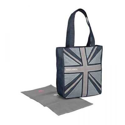 Maclaren Taška Magazine Tote - Denim Flag Tote - obrázek