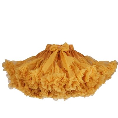 Manufaktura Falbanek Sukně PettiSkirt - Mustard, vel. 1 - 2 roky