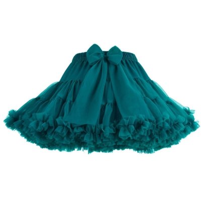 Manufaktura Falbanek Sukně PettiSkirt - Teal, vel. 1 - 2 roky