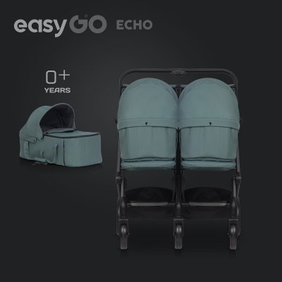 EasyGo Echo Hluboká korba - Sage Green - obrázek