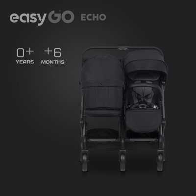 EasyGo Echo Hluboká korba - Ebony Black - obrázek