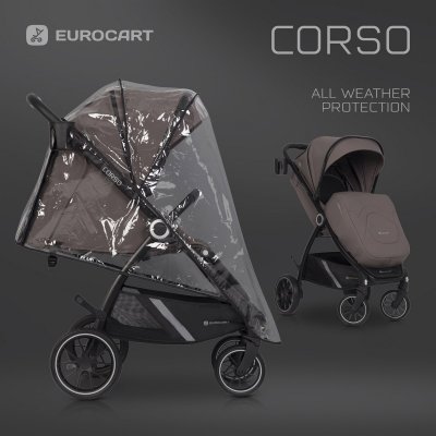 Euro-Cart Corso Sportovní kočárek - Taupe - obrázek