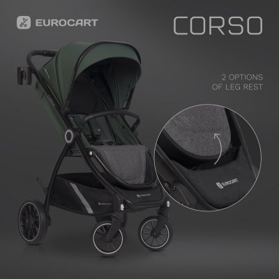 Euro-Cart Corso Sportovní kočárek - Jungle - obrázek