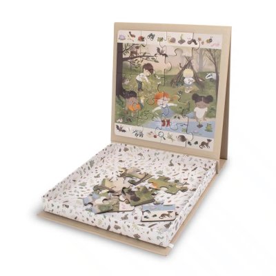 Filibabba Magnetické Puzzle - Enchanted Forest