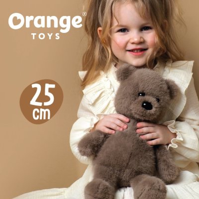 Orange Toys Plyšový medvídek 25 cm - Bear Moka - obrázek