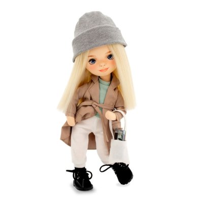 Orange Toys Sweet Sisters Látková panenka Mia - Beige Trench Coat