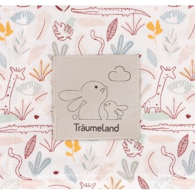 Träumeland Deka Jersey 100 x 75 cm - Dschungel - obrázek