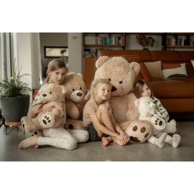 FreeOn Free2Play Plyšový medvěd Cuddly 38 cm - White - obrázek