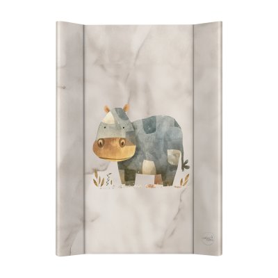 Ceba Baby Přebalovací podložka 2hranná s pevnou deskou 50 x 70 cm Ultra Light - Cosy Hippo