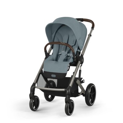 Cybex Zvýhodněný set Gold Balios S Lux New + Carry Cot S Stormy Blue + Aton B2 i-Size Grey + Deka - obrázek