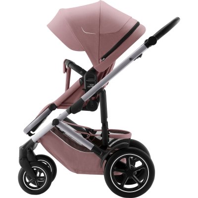 Britax Römer Set Kočárek Smile 5Z Style + Hluboká korba + Autosedačka + Báze - Dusty Rose - obrázek