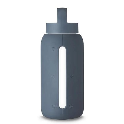 Muuki Skleněná lahev Daily 720 ml - Smoke Grey