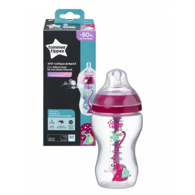 Tommee Tippee kojenecká láhev Advanced Anti-Colic - Girl, 1 ks 340 ml - 3+ - obrázek