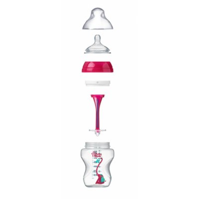 Tommee Tippee kojenecká láhev Advanced Anti-Colic - Girl, 1 ks 340 ml - 3+ - obrázek