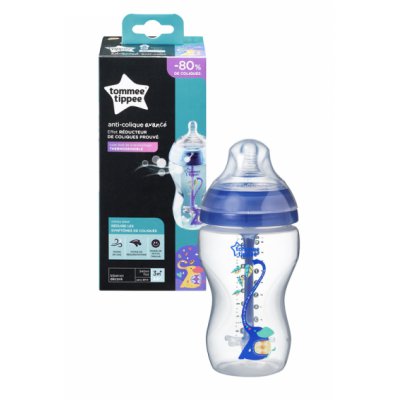 Tommee Tippee kojenecká láhev Advanced Anti-Colic - Boy, 1 ks 340 ml - 3+ - obrázek