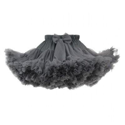 Manufaktura Falbanek tylová sukně PettiSkirt Anthracite - Vel. 2-3 roky